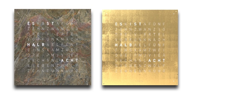 QLOCKTWO Earth 180
